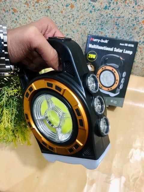: USB Rechargeable Solar Light